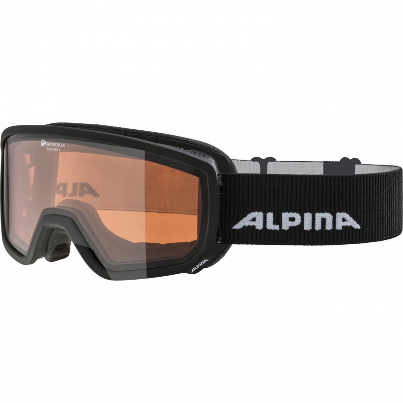 Очки горнолыжные Alpina 2018-19 Scarabeo S Qh Black Qh S2 (арт. A7260031) - 